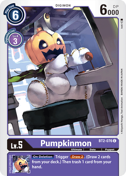 Pumpkinmon [BT2-076] [Release Special Booster Ver.1.0] | Red Riot Games CA