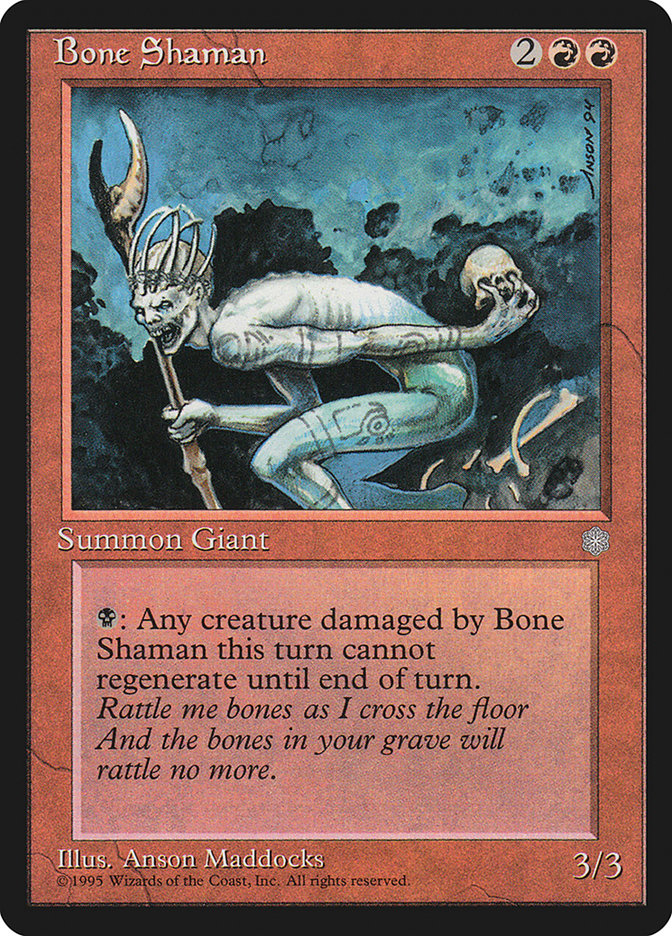 Bone Shaman [Ice Age] | Red Riot Games CA