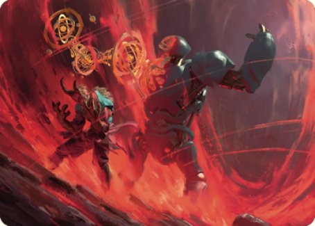 Twinferno Art Card [Dominaria United Art Series] | Red Riot Games CA