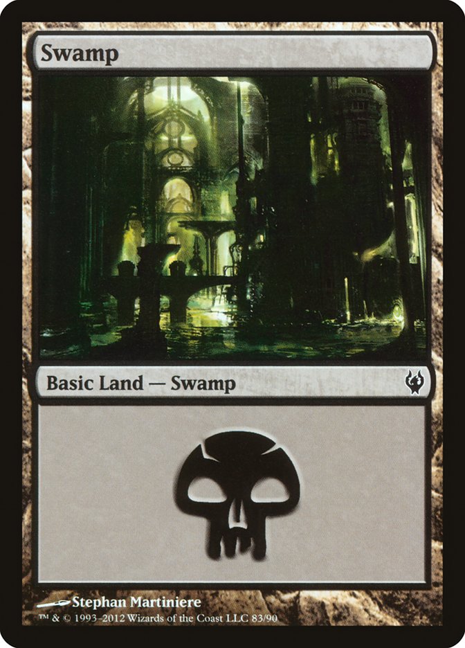 Swamp (83) [Duel Decks: Izzet vs. Golgari] | Red Riot Games CA