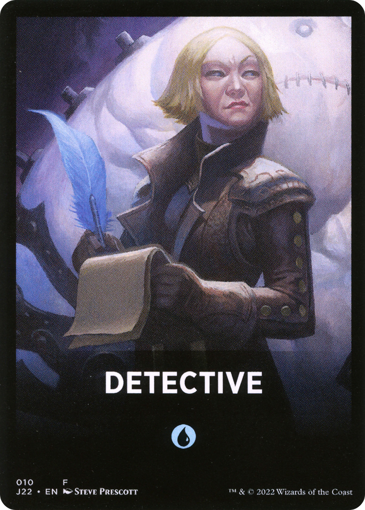 Detective Theme Card [Jumpstart 2022 Front Cards] | Red Riot Games CA