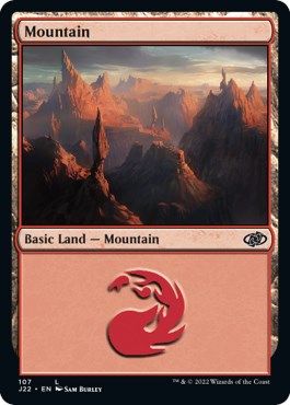 Mountain (107) [Jumpstart 2022] | Red Riot Games CA