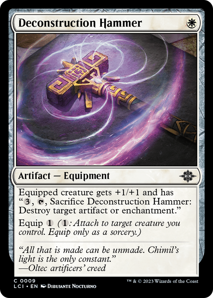 Deconstruction Hammer [The Lost Caverns of Ixalan] | Red Riot Games CA