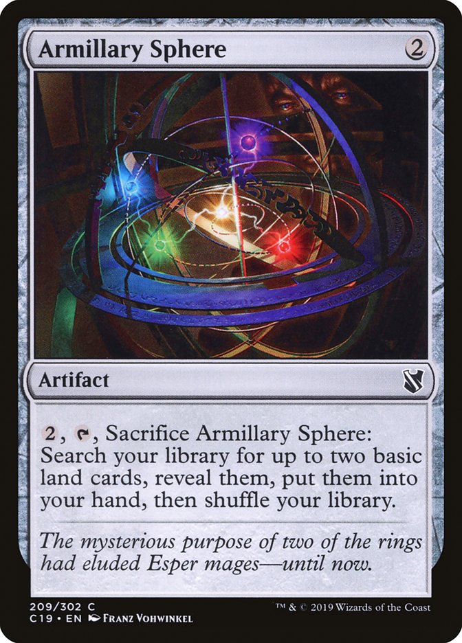Armillary Sphere [Commander 2019] | Red Riot Games CA
