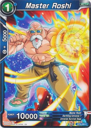Master Roshi (BT9-030) [Universal Onslaught] | Red Riot Games CA