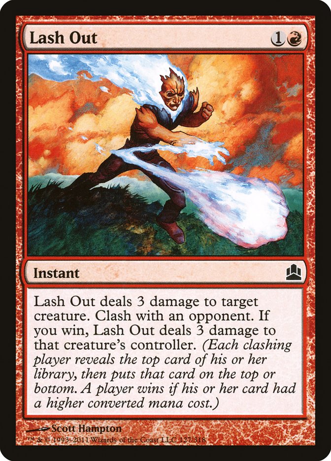 Lash Out [Commander 2011] | Red Riot Games CA