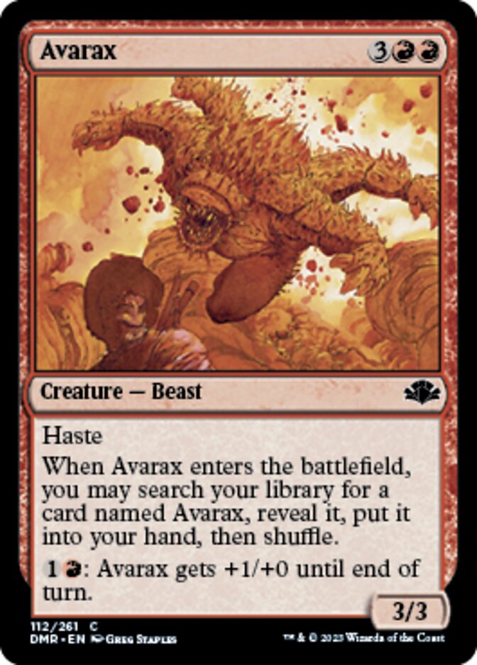 Avarax [Dominaria Remastered] | Red Riot Games CA