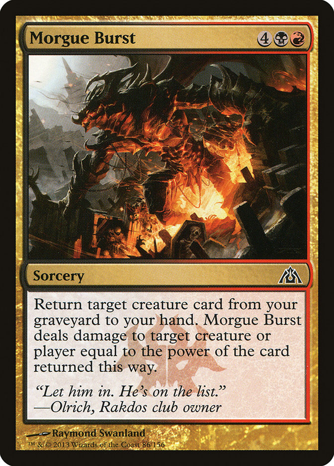 Morgue Burst [Dragon's Maze] | Red Riot Games CA