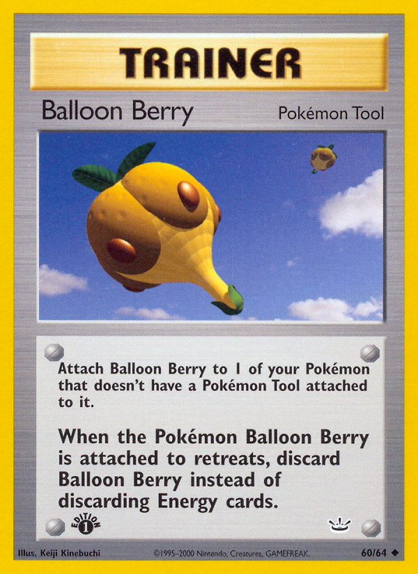 Balloon Berry (60/64) [Neo Revelation 1st Edition] | Red Riot Games CA