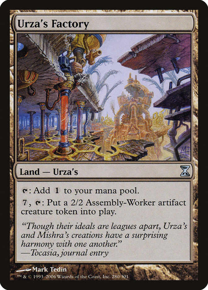 Urza's Factory [Time Spiral] | Red Riot Games CA