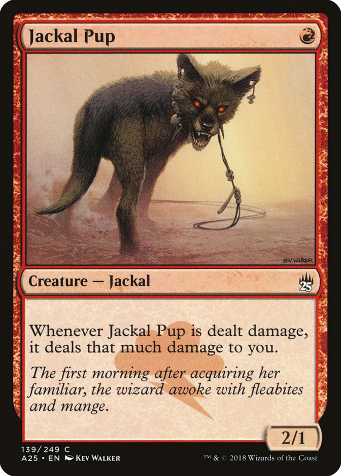 Jackal Pup [Masters 25] | Red Riot Games CA
