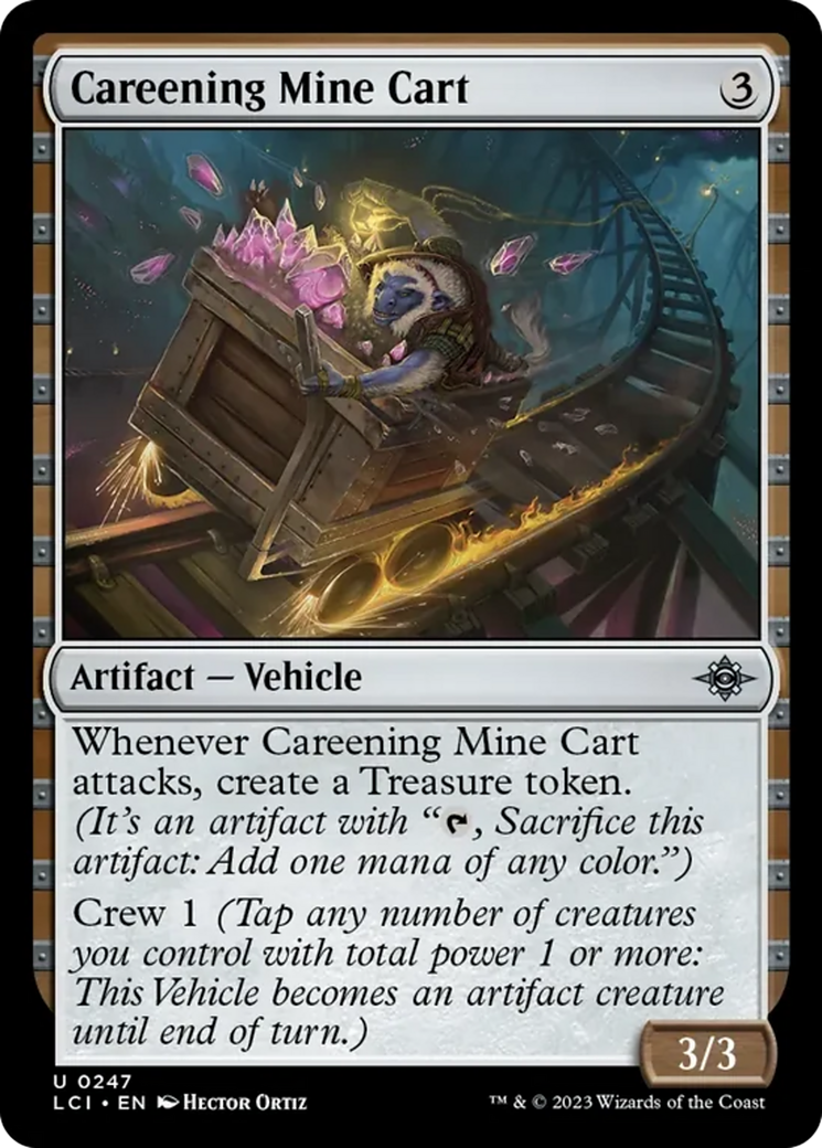 Careening Mine Cart [The Lost Caverns of Ixalan] | Red Riot Games CA
