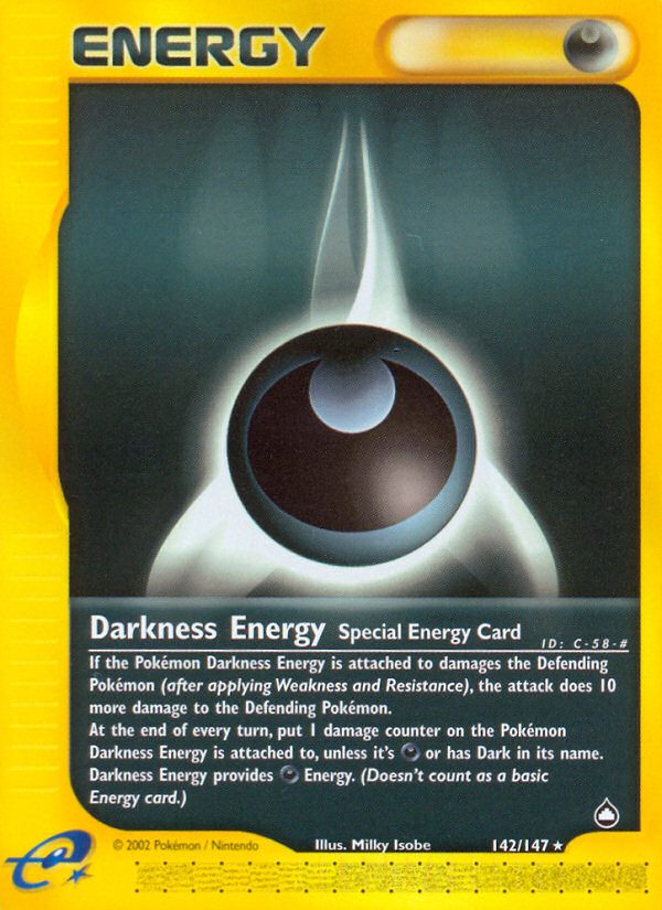 Darkness Energy (142/147) [Aquapolis] | Red Riot Games CA