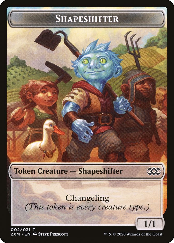 Shapeshifter Token [Double Masters Tokens] | Red Riot Games CA