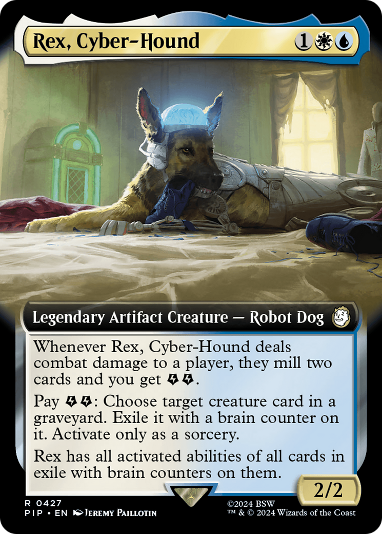 Rex, Cyber-Hound (Extended Art) [Fallout] | Red Riot Games CA