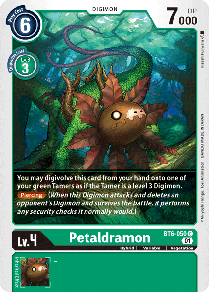 Petaldramon [BT6-050] [Double Diamond] | Red Riot Games CA