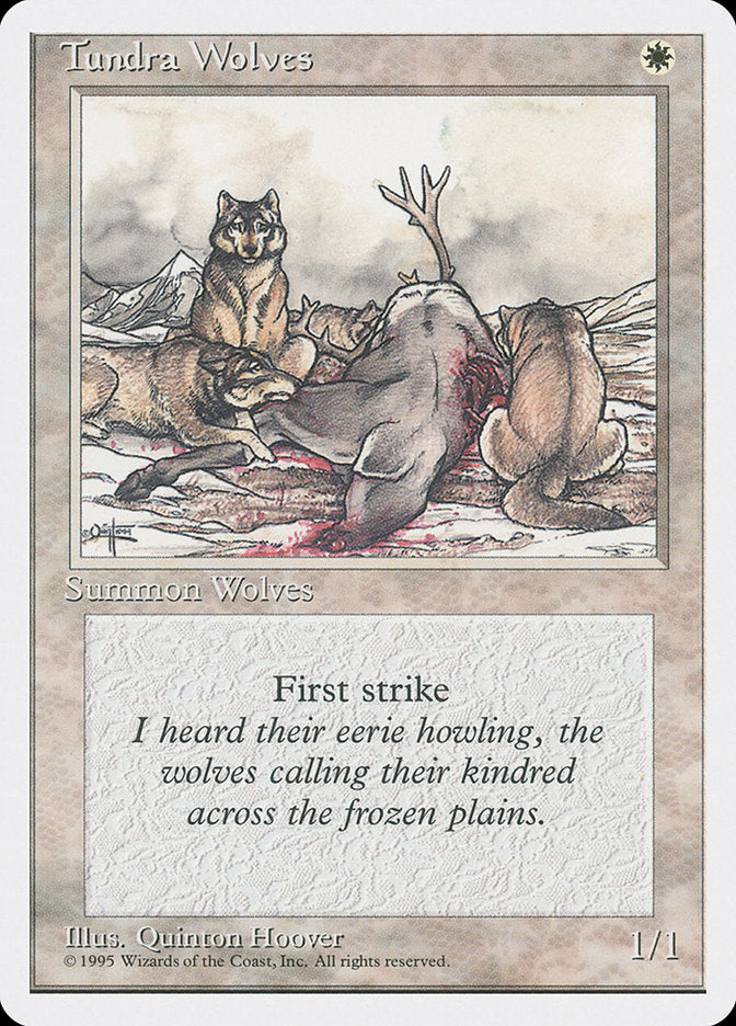 Tundra Wolves [Fourth Edition] | Red Riot Games CA