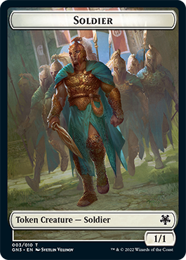 Soldier // Drake Double-Sided Token [Game Night: Free-for-All Tokens] | Red Riot Games CA