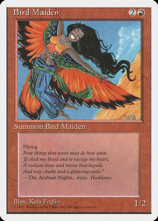 Bird Maiden [Fourth Edition] | Red Riot Games CA