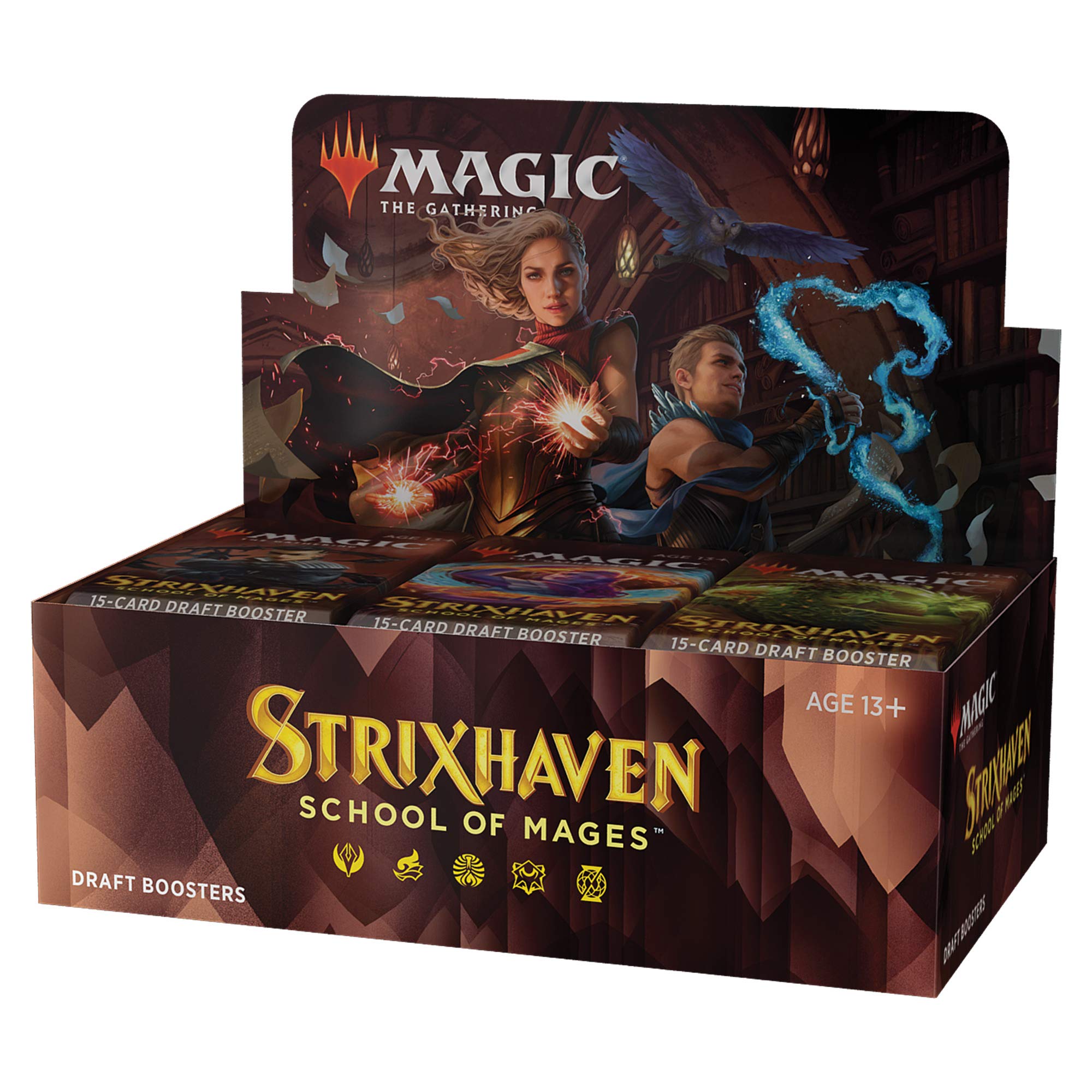 Strixhaven: School of Mages - Draft Booster Box | Red Riot Games CA