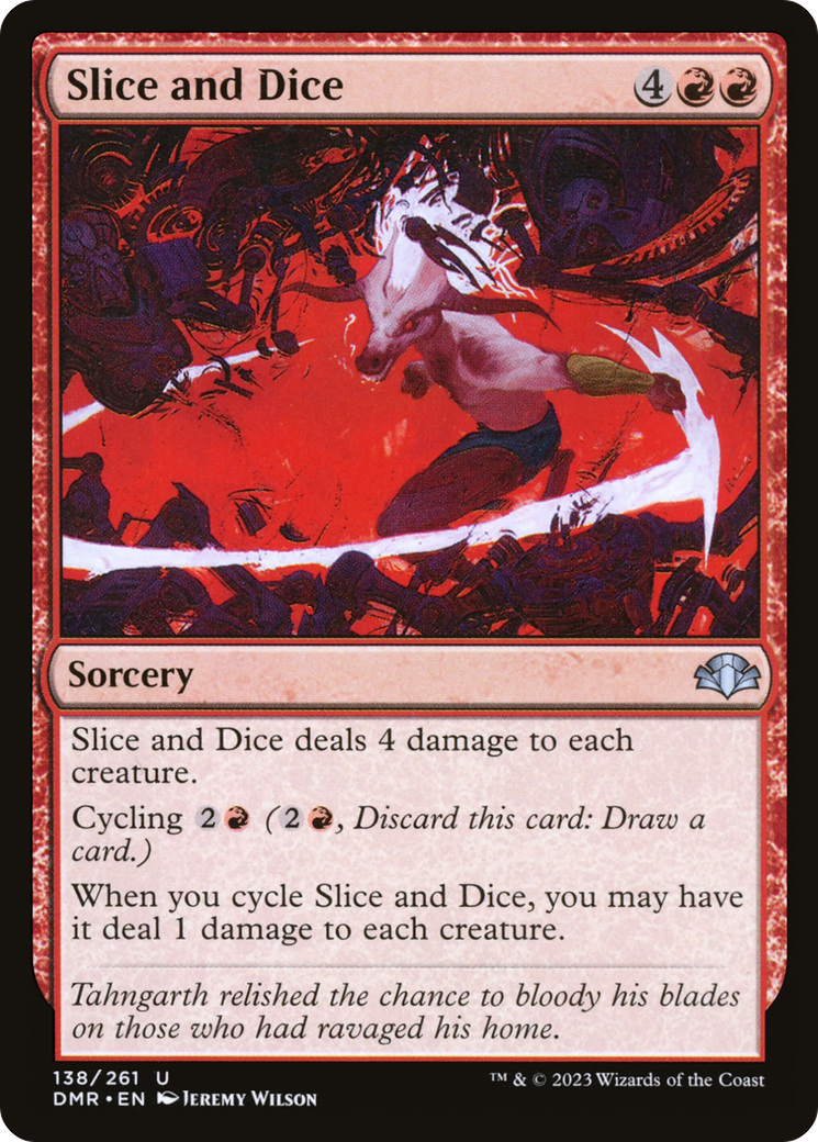 Slice and Dice [Dominaria Remastered] | Red Riot Games CA