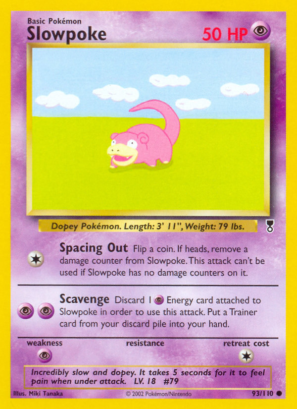 Slowpoke (93/110) [Legendary Collection] | Red Riot Games CA