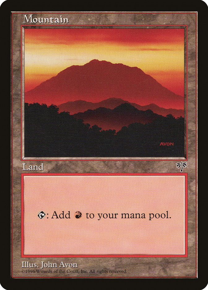Mountain (Red Signature) [Mirage] | Red Riot Games CA