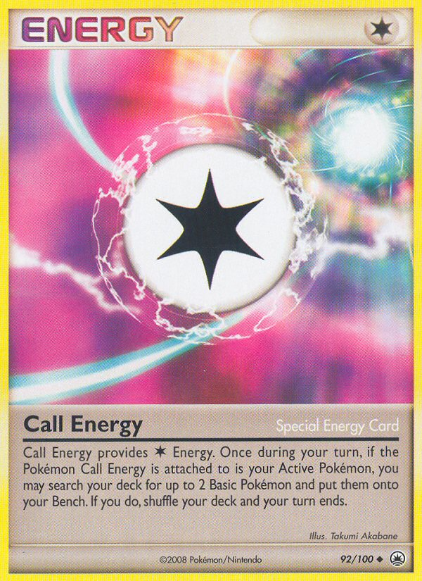 Call Energy (92/100) [Diamond & Pearl: Majestic Dawn] | Red Riot Games CA