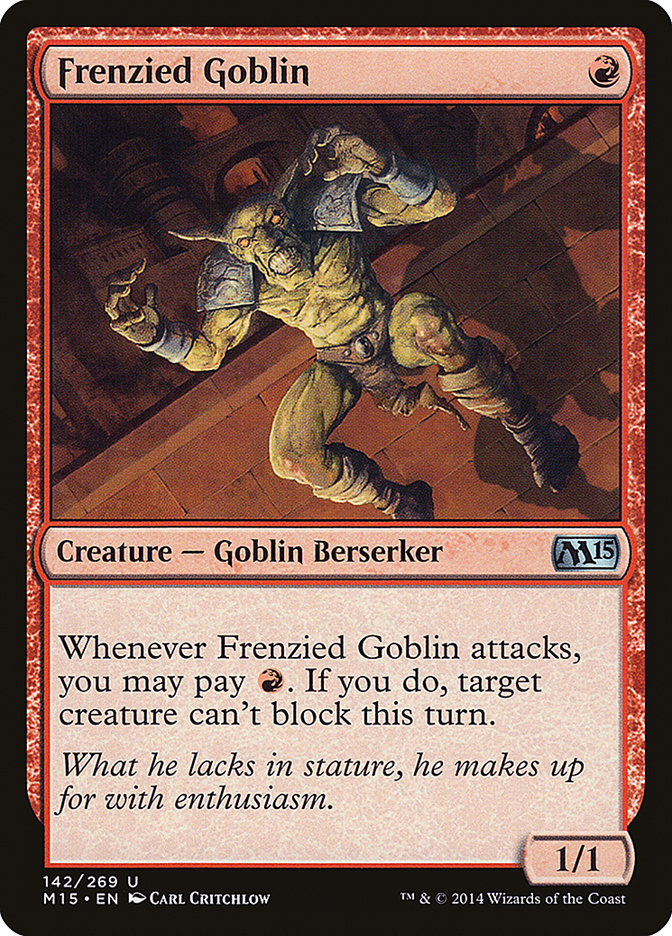 Frenzied Goblin [Magic 2015] | Red Riot Games CA