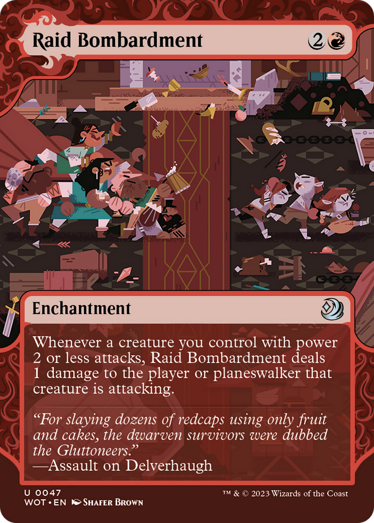 Raid Bombardment [Wilds of Eldraine: Enchanting Tales] | Red Riot Games CA