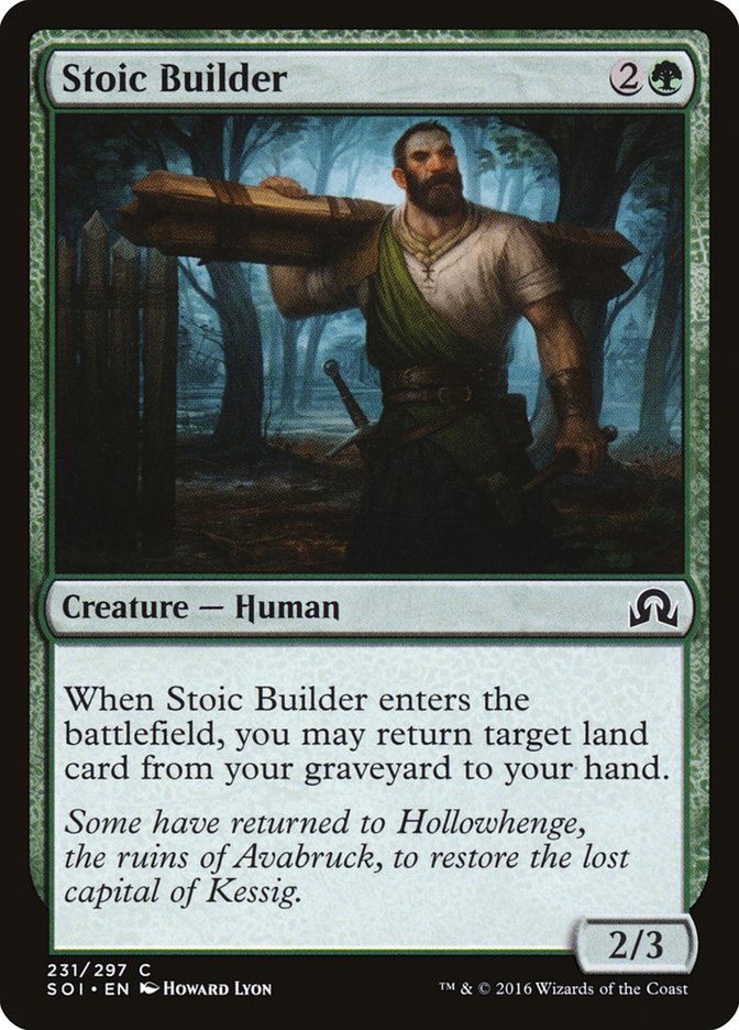 Stoic Builder [Shadows over Innistrad] | Red Riot Games CA
