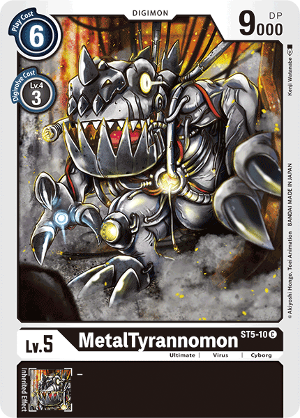 MetalTyrannomon [ST5-10] [Starter Deck: Machine Black] | Red Riot Games CA