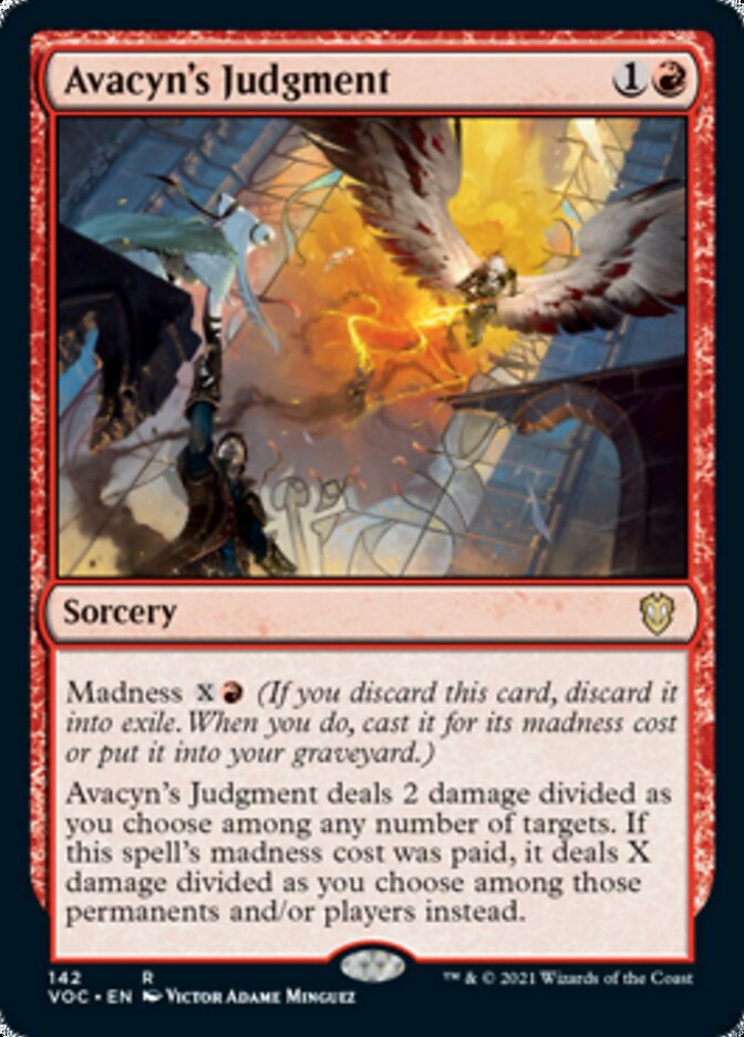 Avacyn's Judgment [Innistrad: Crimson Vow Commander] | Red Riot Games CA