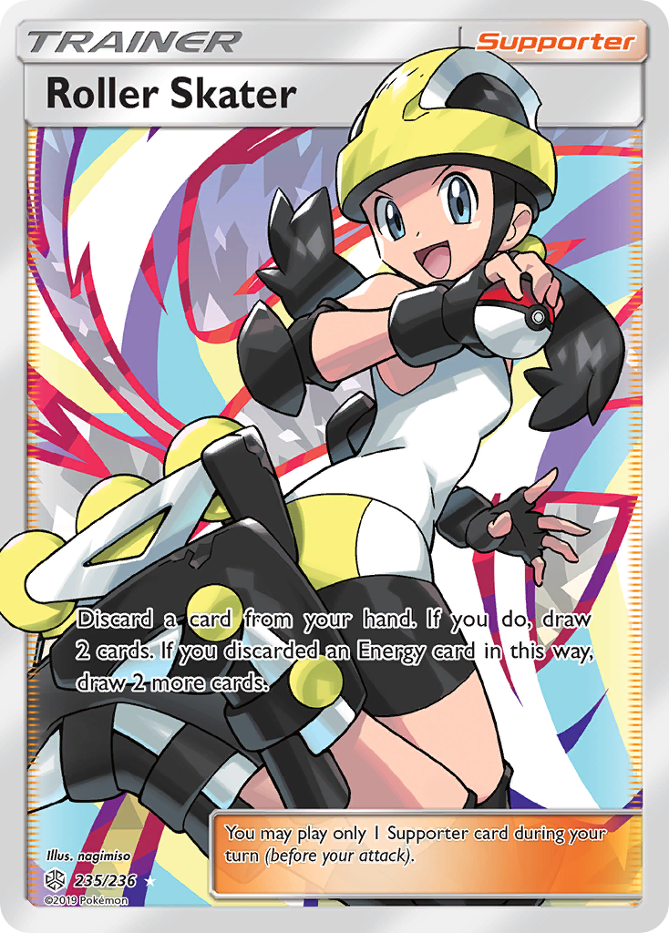 Roller Skater (235/236) [Sun & Moon: Cosmic Eclipse] | Red Riot Games CA