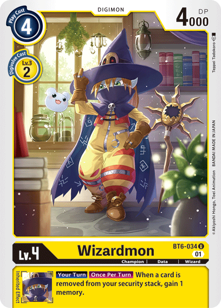 Wizardmon [BT6-034] [Double Diamond] | Red Riot Games CA