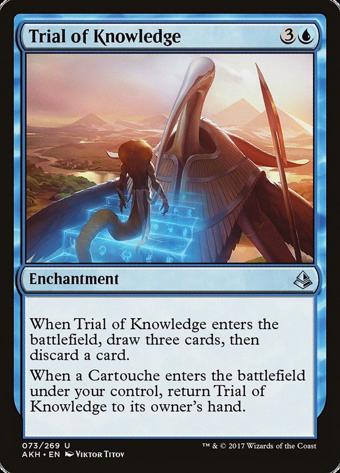 Trial of Knowledge [Amonkhet] | Red Riot Games CA