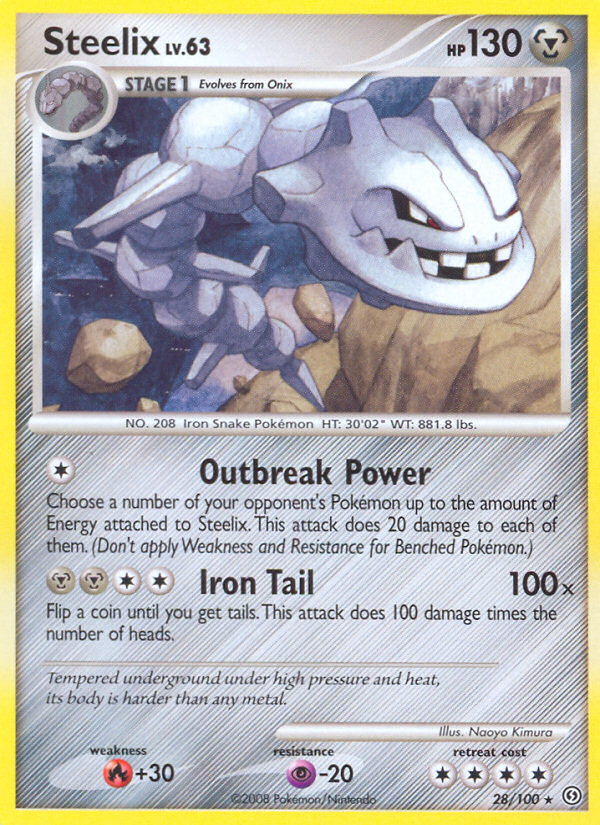 Steelix (28/100) [Diamond & Pearl: Stormfront] | Red Riot Games CA