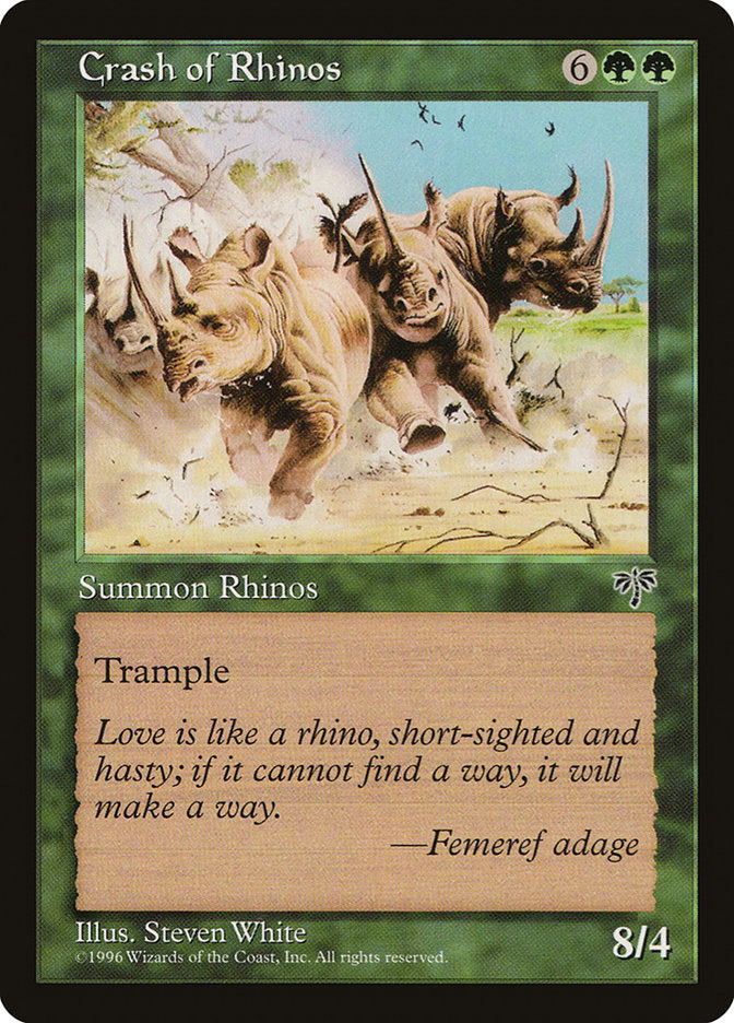 Crash of Rhinos [Mirage] | Red Riot Games CA