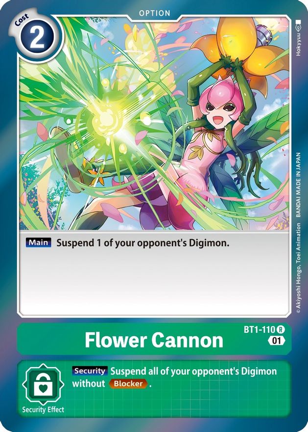 Flower Cannon [BT1-110] [Starter Deck: Ultimate Ancient Dragon] | Red Riot Games CA