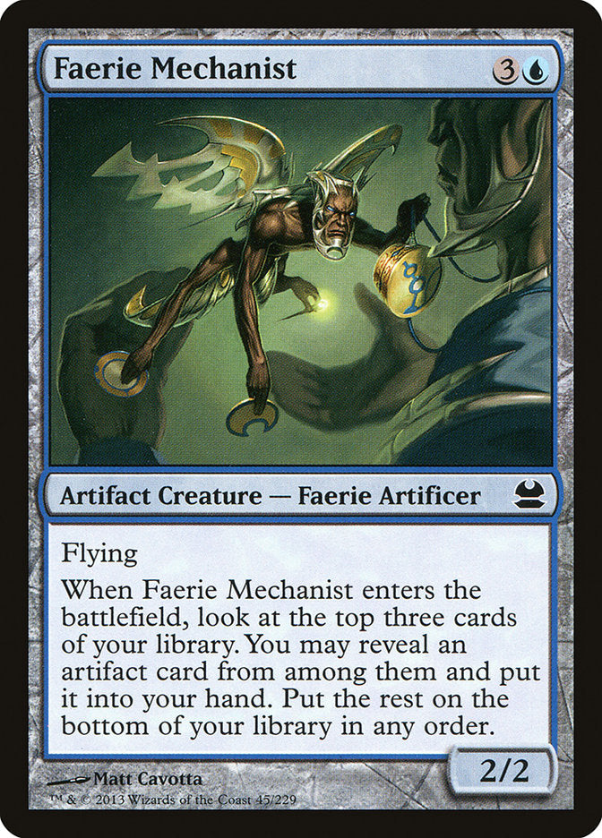 Faerie Mechanist [Modern Masters] | Red Riot Games CA
