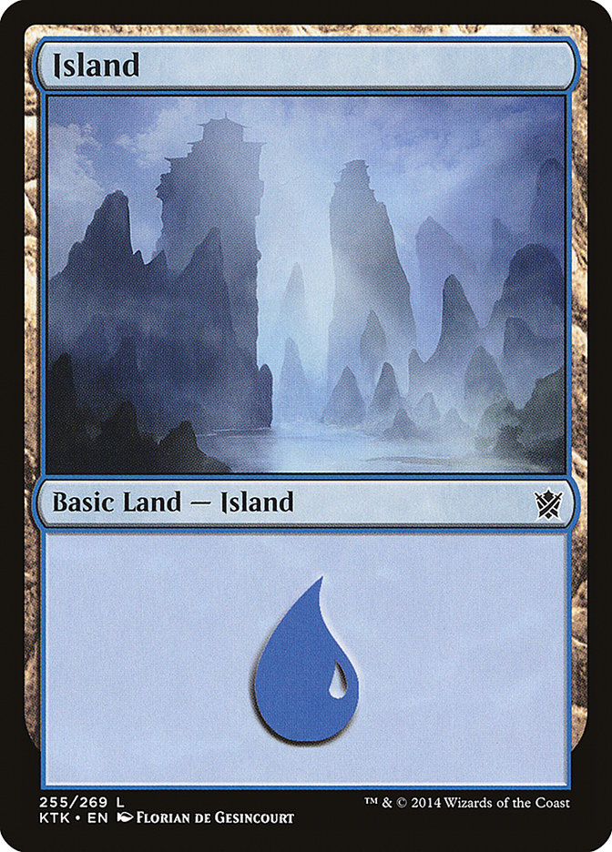 Island (255) [Khans of Tarkir] | Red Riot Games CA