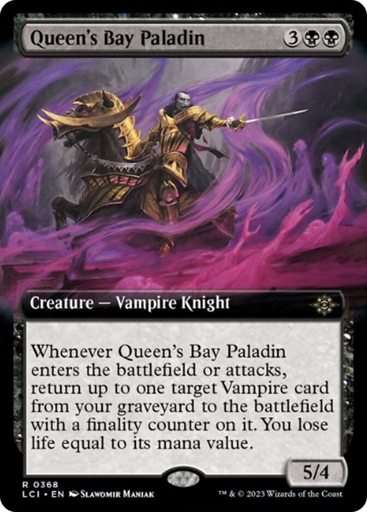 Queen's Bay Paladin (Extended Art) [The Lost Caverns of Ixalan] | Red Riot Games CA