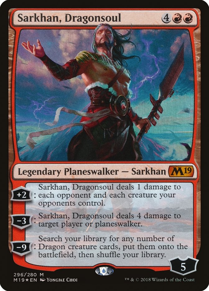 Sarkhan, Dragonsoul [Core Set 2019] | Red Riot Games CA