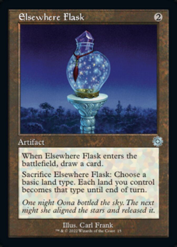 Elsewhere Flask (Retro) [The Brothers' War Retro Artifacts] | Red Riot Games CA