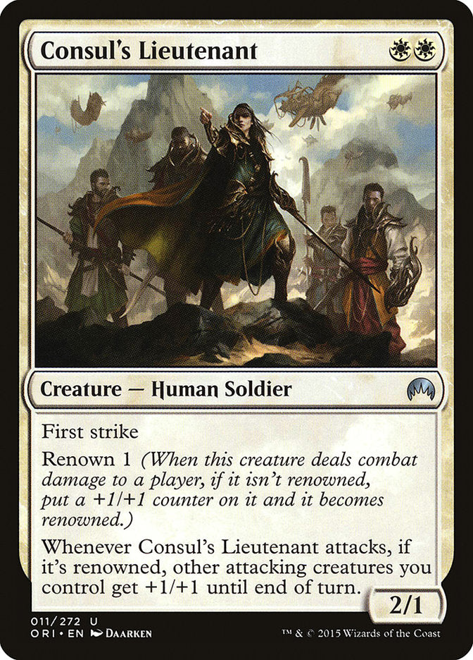 Consul's Lieutenant [Magic Origins] | Red Riot Games CA