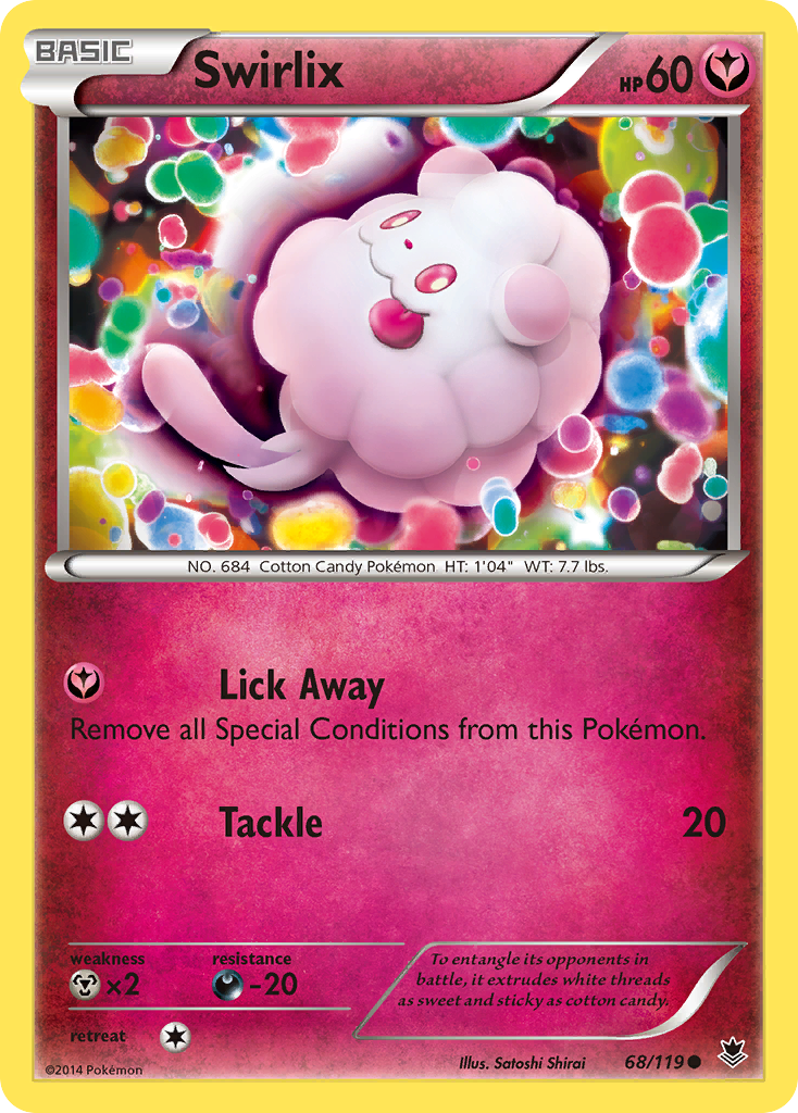 Swirlix (68/119) [XY: Phantom Forces] | Red Riot Games CA