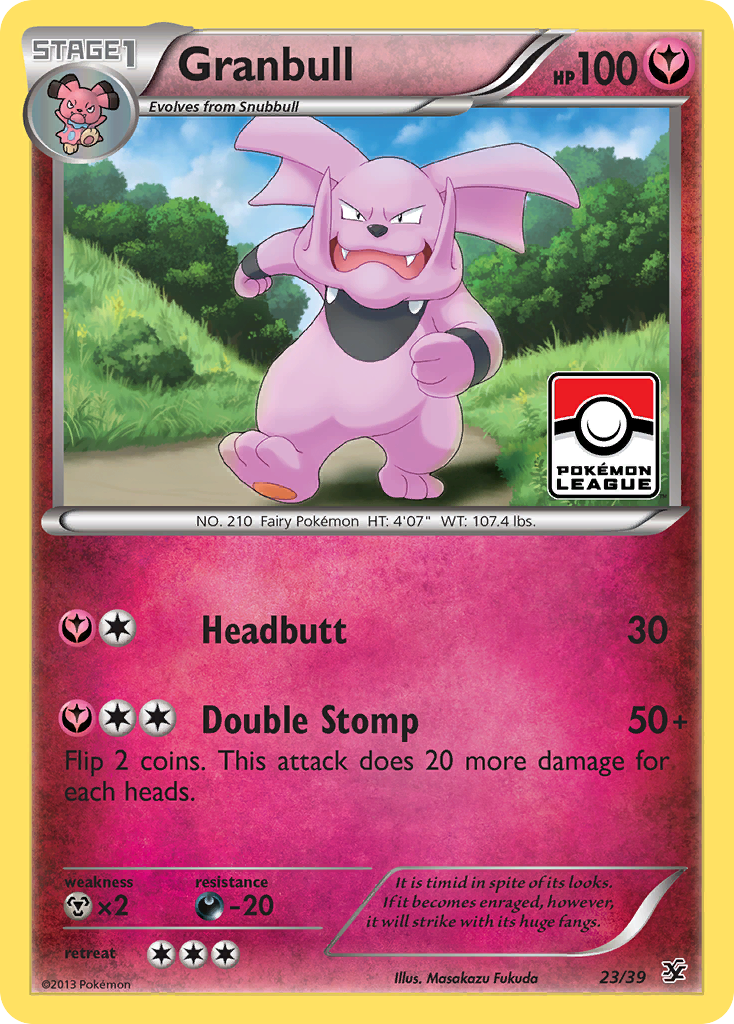 Granbull (23/39) [XY: Kalos Starter Set] | Red Riot Games CA