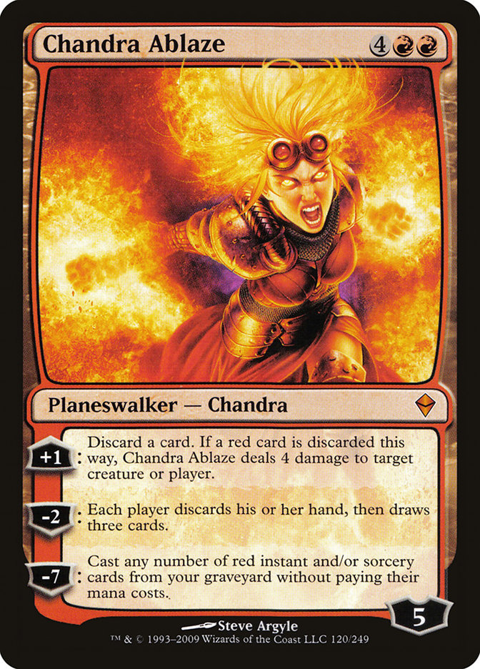 Chandra Ablaze [Zendikar] | Red Riot Games CA