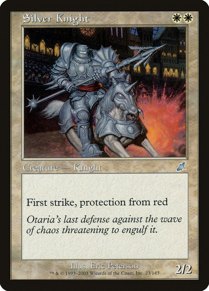 Silver Knight [Scourge] | Red Riot Games CA