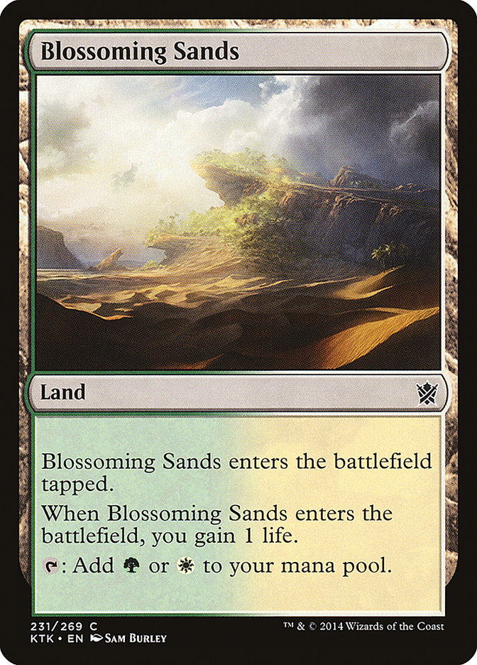 Blossoming Sands [Khans of Tarkir] | Red Riot Games CA
